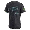 Men's No.20 Stuart Fairchild Tampa Bay Rays Charcoal Elite 2024 City Connect Jersey