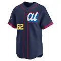 Men's No.62 Jonathan Aranda Tampa Bay Rays Navy Limited American League 2025 All-Star Edition Jersey