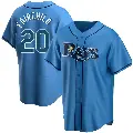 Youth No.20 Stuart Fairchild Tampa Bay Rays Light Blue Replica Alternate Jersey