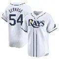 Youth No.54 Paul Gervase Tampa Bay Rays White Limited Home Jersey